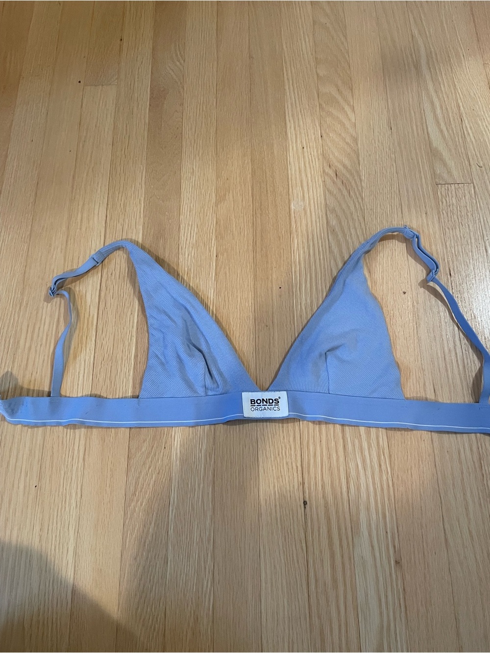 Bonds Organics Powder Blue Triangle Bralette